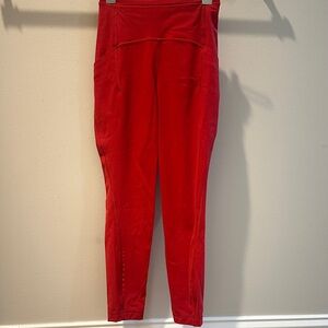 Lululemon Athletica Bold Red Leggings